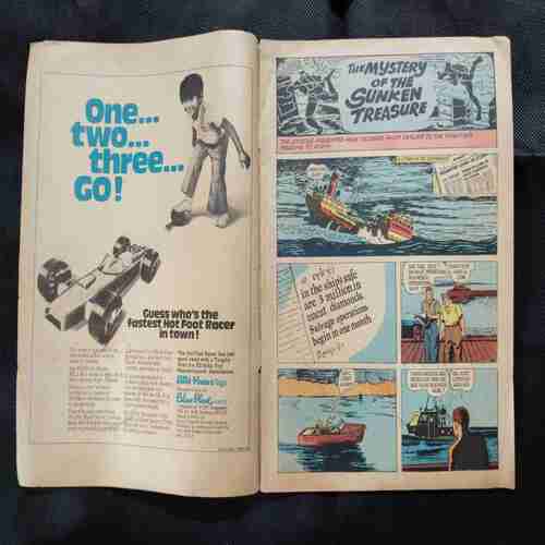 THE MYSTERY OF THE SUNKEN TREASURE