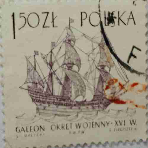 polska stamp 150ZL