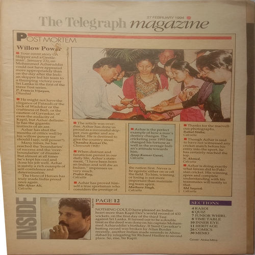 The Telegraph Magazine (27 February, 1994)