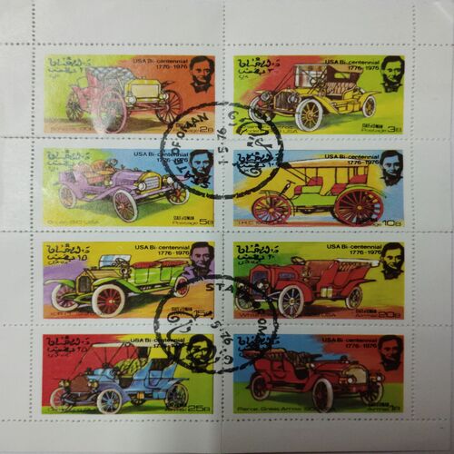 USA Bi-Centennial ( Set of 8 Stamp)
