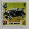NORTH KOREA - CIRCA 1986 : A Stamp Printed in North Korea From the 60 th Anniversary of Mercedes - Benz.