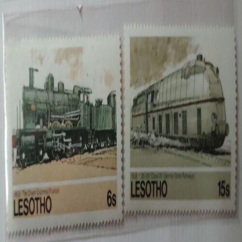 Lesotho ( 1900 - The Orient Express , France ) & ( 1935- 05.001 'Class05 ,German State Railways )
