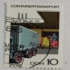 Containertransport DDR10 Stamp