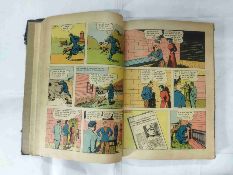 (INDRAJAL COMICS) (13 IN 1 SINGLE BINDING) 1.> MONGO KE VIDROHEE, 2.>ANJEER KA AATANK , 3.> PRET KEE MAAYA (BHAAG-1), 4.> PRET KEE MAAYA (BHAAG-2), 5.>CHUDAIL KA CHAKKAR, 6.> JANGALEE DASTA, 7.> TASKARON KA ADDA, 8.> LANGADA AATANK, 9.> DAANAV DERA, 10.> BAUNON KA RAHASY, 11.> KHOONEE UTTARAADHIKAAREE, 12.> TAIRATEE AAG, 13.> KHOONEE SAUDA.