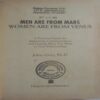 Men Are From Mars Women Are From Venus (John Gray)