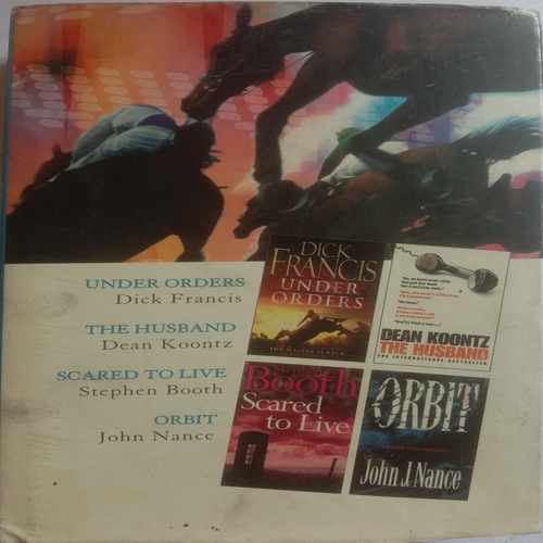 Four Books In One Volume - Under Orders, The Husband, Scared To Lives, Orbit