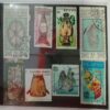 Jewellery Box , korea 1000, Hellas eaahnikh ahmokpatia 3 etc ( Set of 8Stamp)