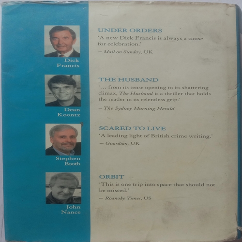 Four Books In One Volume - Under Orders, The Husband, Scared To Lives, Orbit