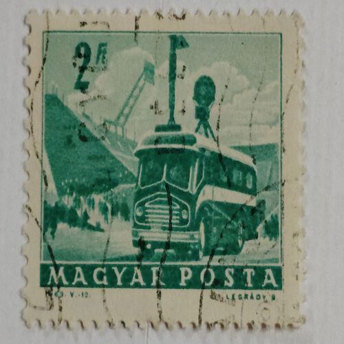 Magyar Posta Bus Stamp