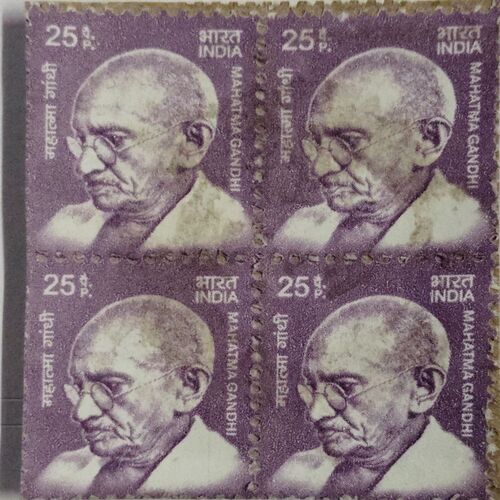 Mahatma Gandhi (  Set of 4 Stamp )