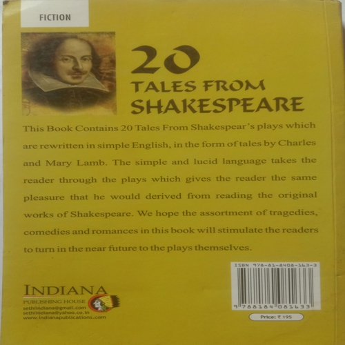 20 Tales From Shakespeare (By Charles and Mary Lamb)