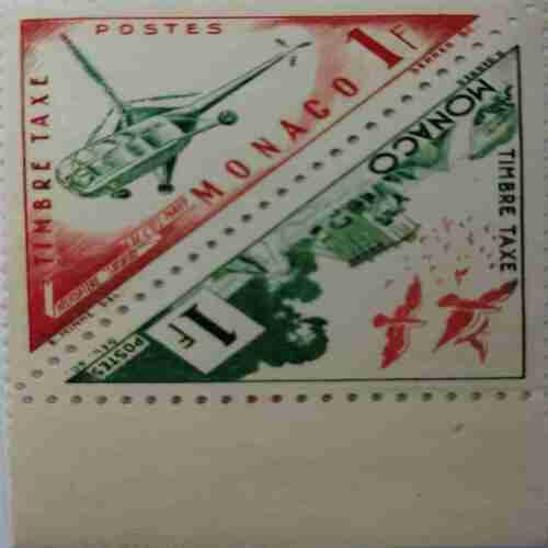Manaco  Timbre Taxe Stamp