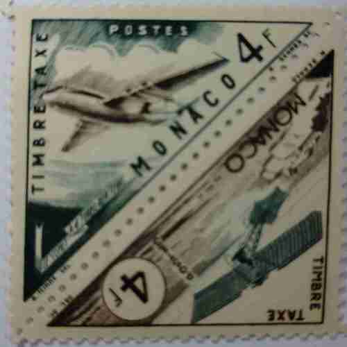 Manaco  Timbre Taxe Stamp