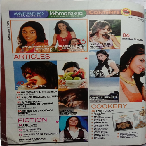 Woman's Era (August 1st 2010)