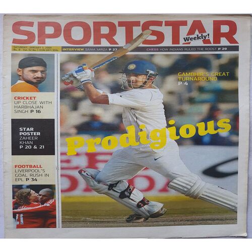 Sport Star  ( Saturday, January 3, 2009 ) (Big Size )