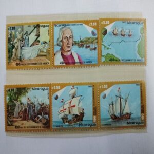 Nicaragua( Set of 6 Stamp)