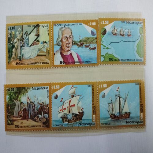 Nicaragua( Set of 6 Stamp)