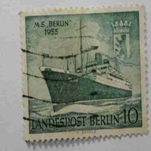 M.S BERLIN 1955 ( Stemp For Collectors )