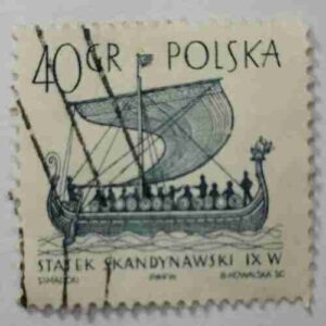 polska stamp 40GR