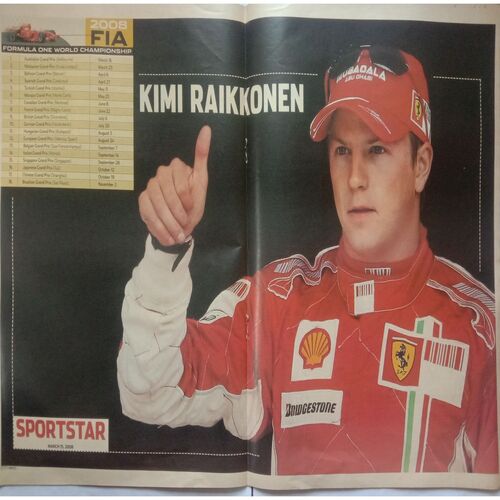 Sport Star ( Saturday, March 15, 2008 ) (Big Size)