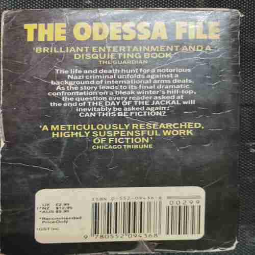 The Master Story Teller , The Odessa File (Frederick Forsyth)