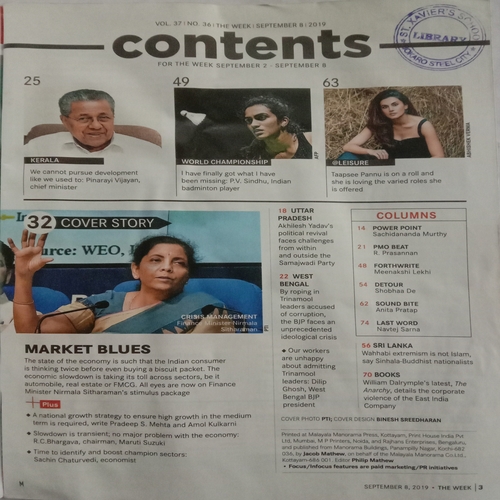The Week (September 8, 2019)