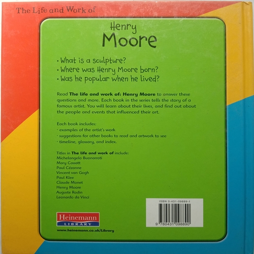 The Life And Work Of  Henry Moore (Sean Connolly)