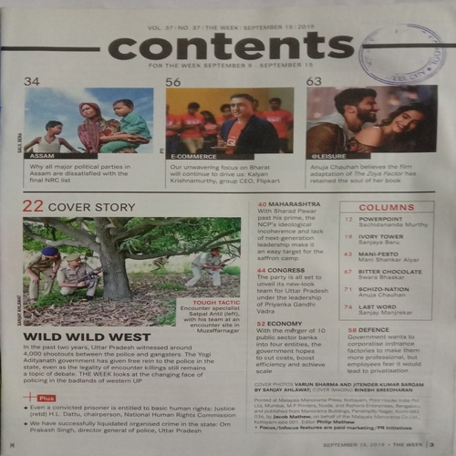 The Week (September 15, 2019)