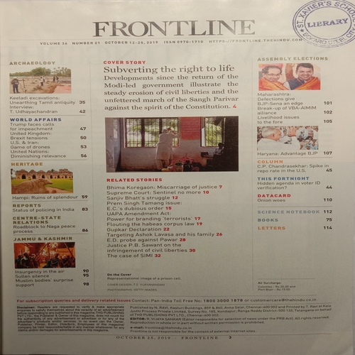 Frontline (October 25, 2019)