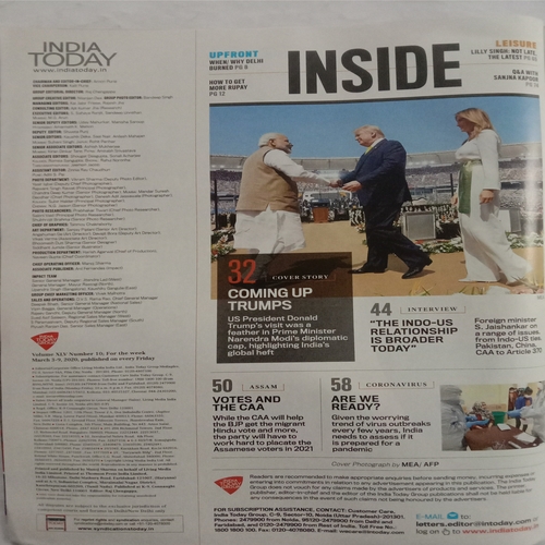 India Today (March 9, 2020)