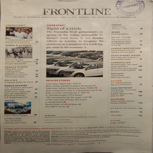 Frontline (September 13, 2019)
