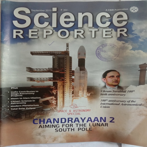Science Reporter (September 2019)