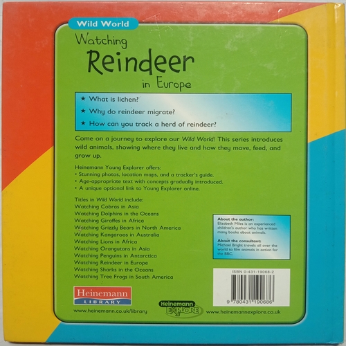 Watching Reindeer in Europe (By Elizabeth Miles)