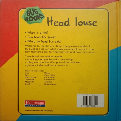 Head Louse (By Karen Hartley, Chris Macro and Philip Taylor)