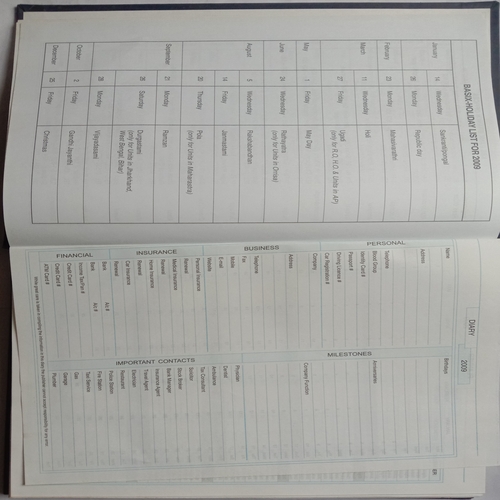 Diary 2009