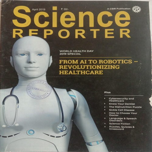 Science Reporter (April 2019)