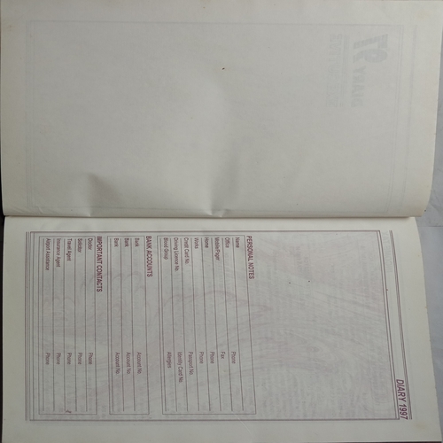 Diary 1997