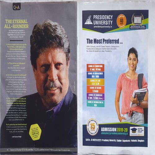 India Today ( May 13, 2019 )