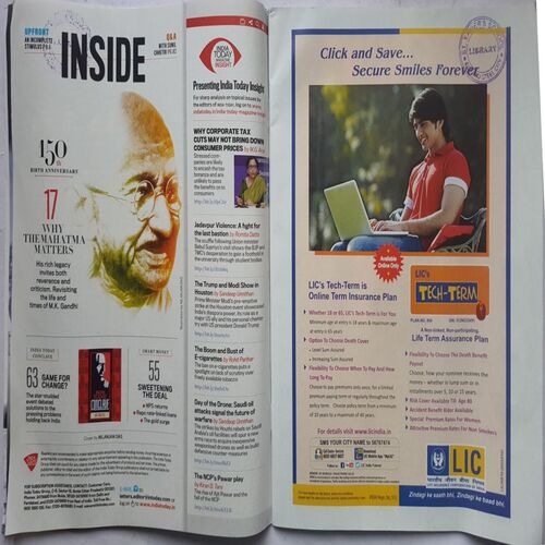 India Today ( October 7, 2019 )
