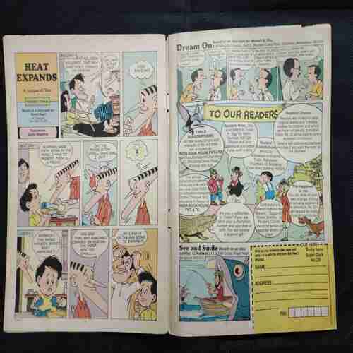 Tinkle ( INDIAN ADVENTURE , PART - 01 ). ( coverless )
