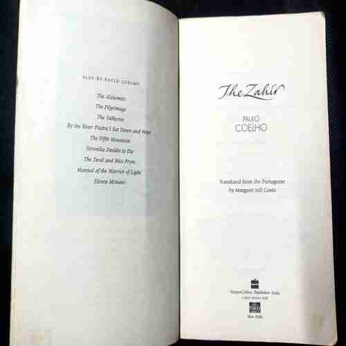 The Zahiv ( Paulo Coelho)