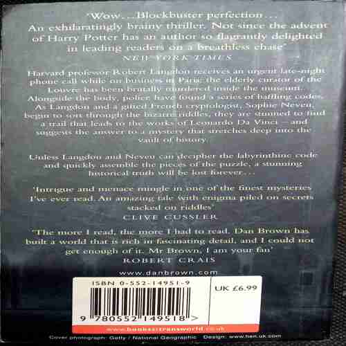The Davinci code (Dan Brown )