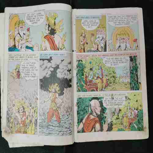 Tales of Arjuna( Story start up to page no  3 ) ( Coverless )