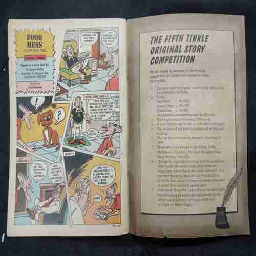 Tinkle No. 307 . ( Last Story Page Is Missing ) .