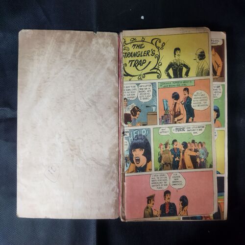 (INDRAJAL COMICS) (SINGLE BINDING 10 IN 1), 1.>THE STRANGLER'S TRAP, 2.>THE SMUGGLER'S RING (PART-1), 3.>THE SMUGGLER'S RING (PART-2), 4.>THE HORROR DUNGEONS, 5.>THE MAGIC SWORD, 6.>THE CALL OF THE JUNGLE, 7.>THE DRAGONS', 8.>THE BROKEN STRINGS, 9.>ALEENA THE ENCHANTRESS (PART-1), 10.>ALEENA THE ENCHANTRESS (PART-2)