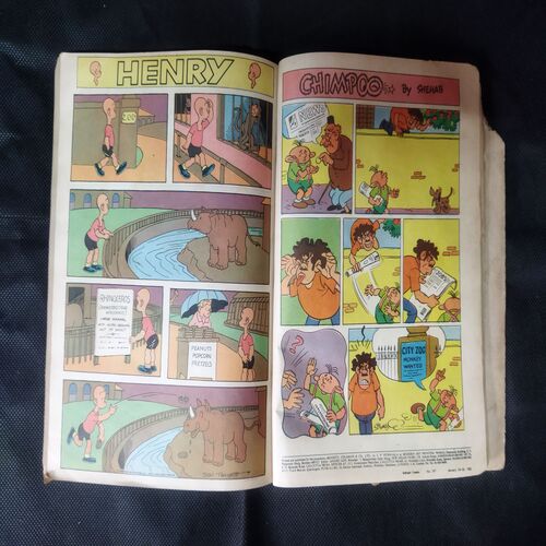 (INDRAJAL COMICS) (SINGLE BINDING 10 IN 1), 1.>THE STRANGLER'S TRAP, 2.>THE SMUGGLER'S RING (PART-1), 3.>THE SMUGGLER'S RING (PART-2), 4.>THE HORROR DUNGEONS, 5.>THE MAGIC SWORD, 6.>THE CALL OF THE JUNGLE, 7.>THE DRAGONS', 8.>THE BROKEN STRINGS, 9.>ALEENA THE ENCHANTRESS (PART-1), 10.>ALEENA THE ENCHANTRESS (PART-2)