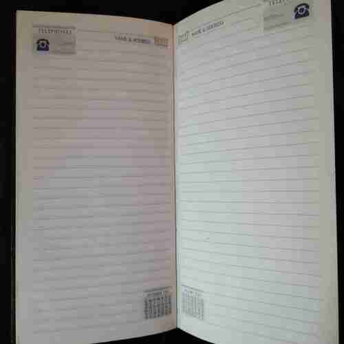 Diary 2001