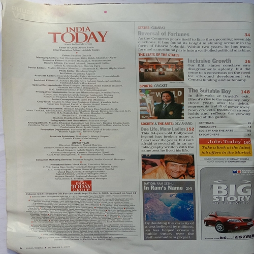 India Today (October 1, 2007) (Special Issue)