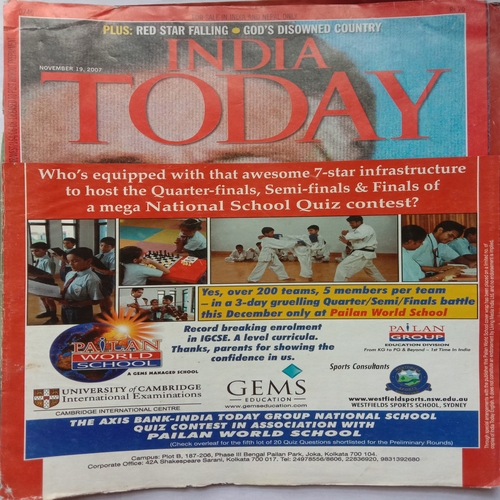 India Today (November 19, 2007)