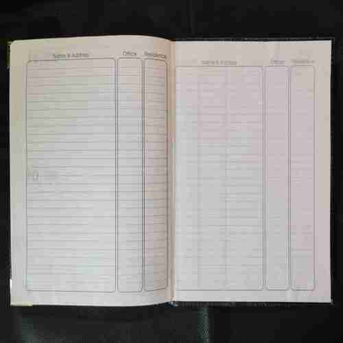Diary 2001